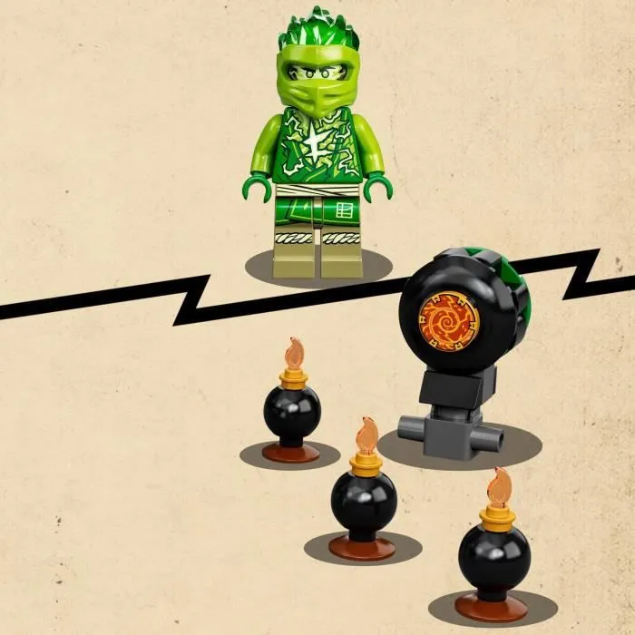 LEGO® Ninjago 70689 L’Entraînement Ninja Spinjitzu de Lloyd, Toupie Pour Enfants-2