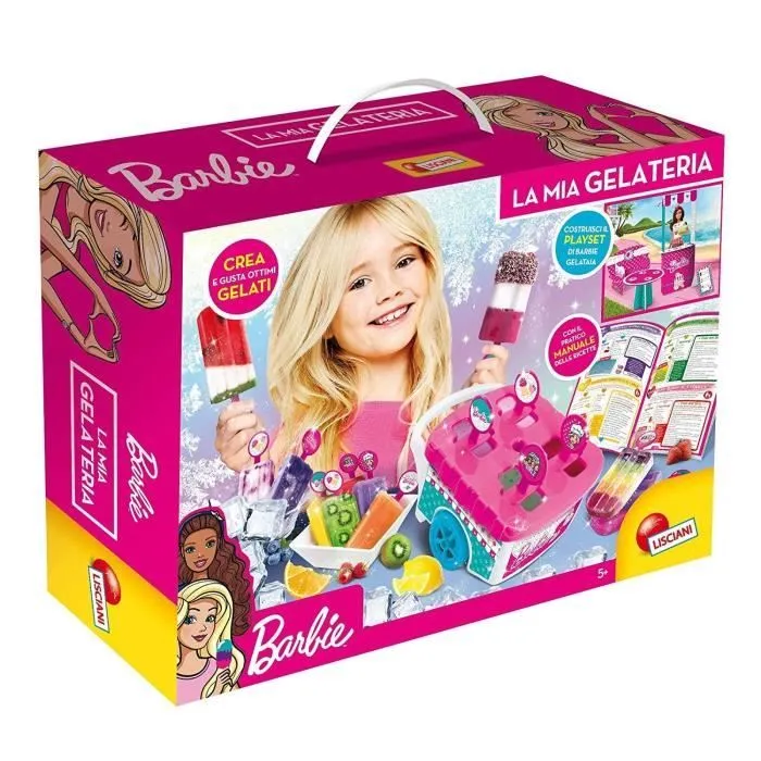 Barbie Mon magasin de crème glacée-0