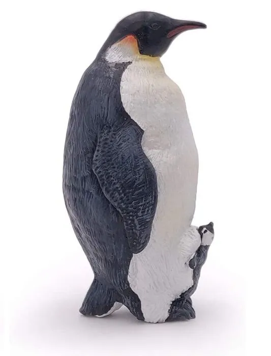 Figurine Manchot empereur - PAPO - Multicolore - Blanc - Enfant - Garçon - 3 ans-3