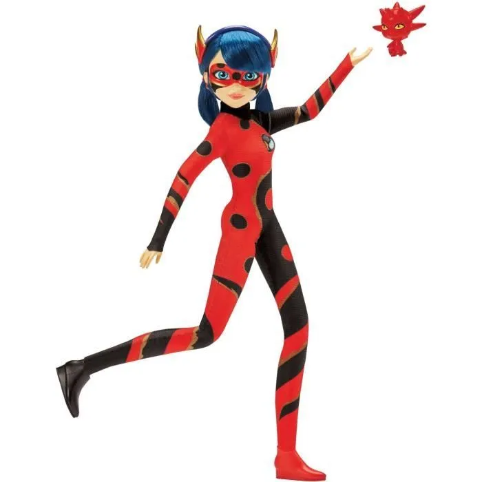 Bandai - Miraculous Ladybug - Poupée Dragon Bug 26 cm-3