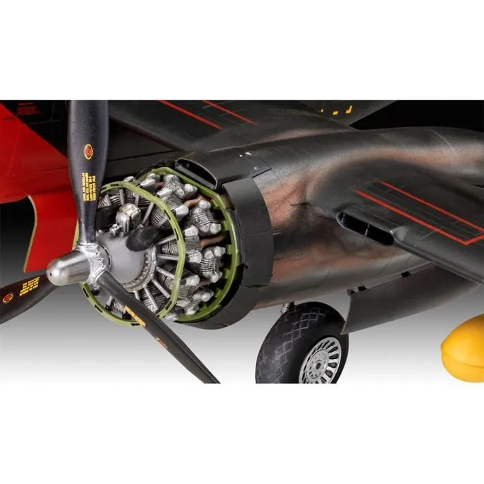 Jouet de modélisme - REVELL - B-26C INVADER 3823 - Modèle détaillé - Lignes de panneaux - Structures de surface-4
