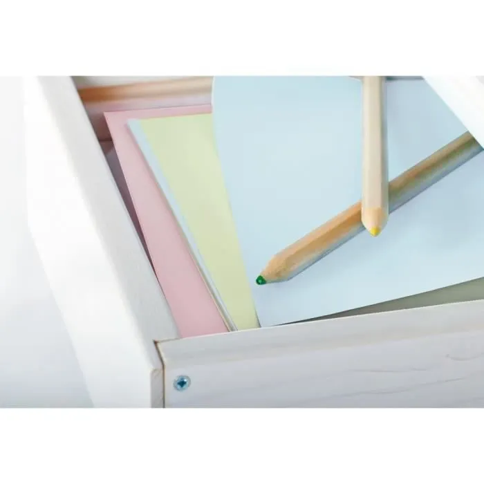 Pinolino Bureau pour enfants Lena Blanc-1