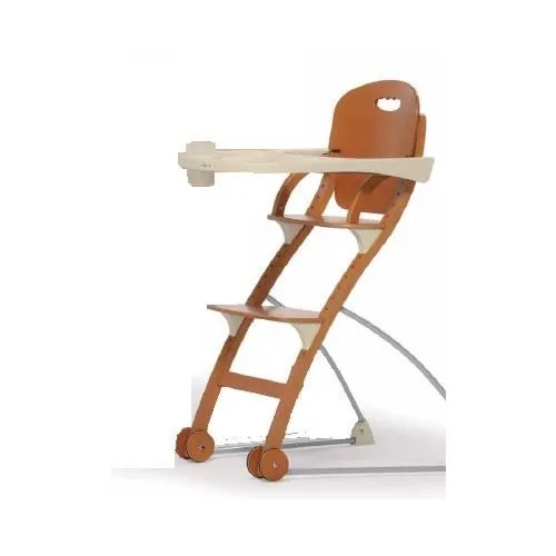 Chaise Haute Foppapedretti Lu-Lu Noyer-0