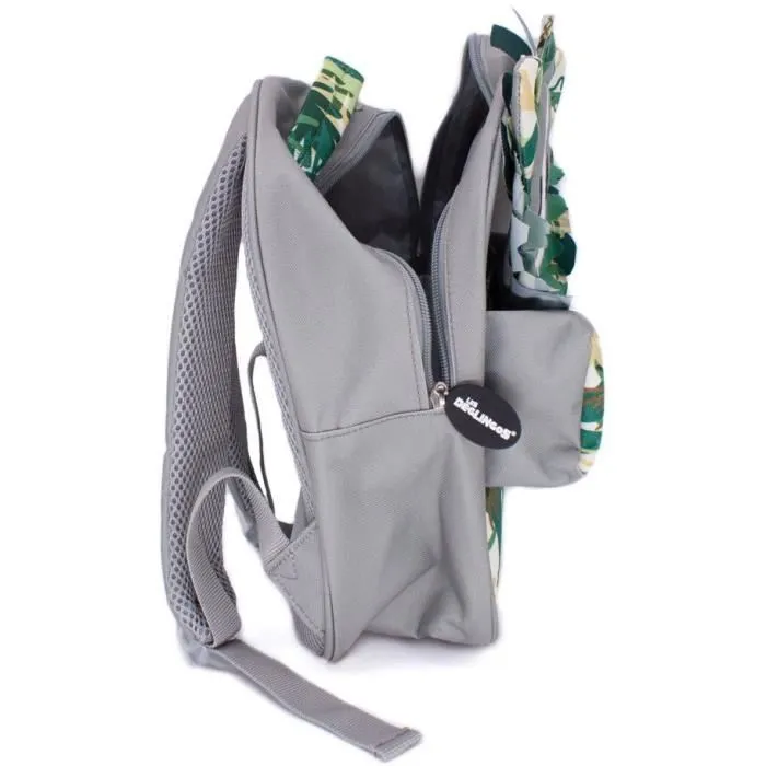 LES DEGLINGOS Petit Sac à Dos Nylon 32 cm Jelekros Le Lion Enfant-2