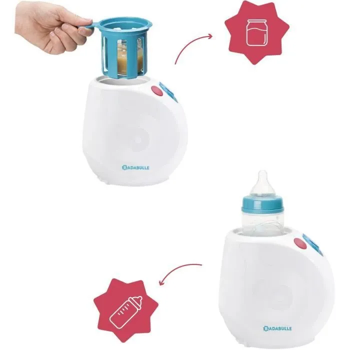 Chauffe-biberon vapeur Easy(+) Maison/Voiture - BADABULLE - Compatible avec tous les biberons et petits pots-6