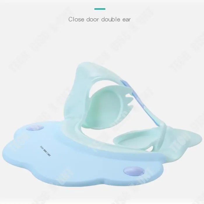visière bain enfant bebe douche salle de bain protection oreille imperméable hygiène waterproof cheveux sec fille garçon visage sec-1