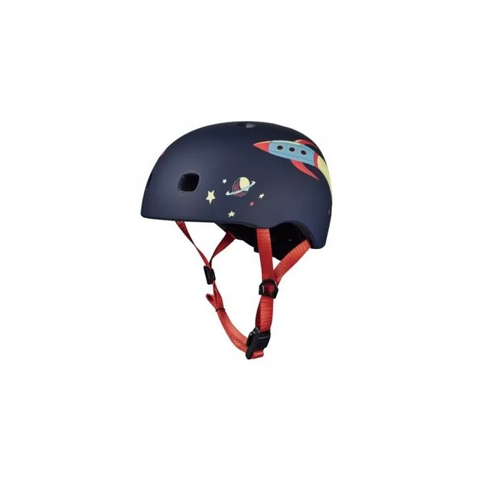 Casque de glisse enfant - Micro - Rocket - Boucle magnétique - LED intégrée - Taille XS - Bleu-2