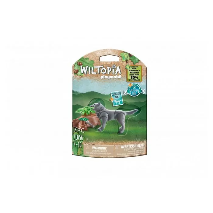 Jeu de construction - PLAYMOBIL - 71056 Loup Wiltopia - Pour enfant de 4 ans et plus - Matériaux recyclés-0