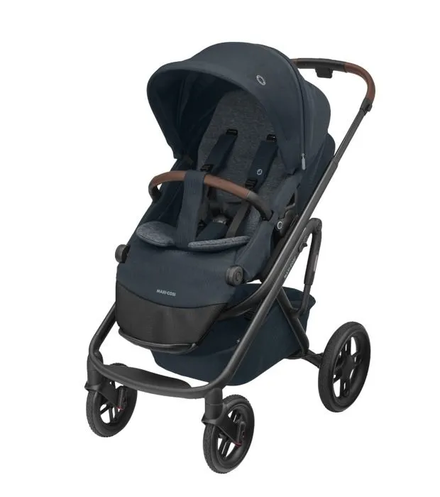 MAXI-COSI Pack poussette Lila XP+, poussette bébé confort et nacelle bébé, dès la naissance, Essential Graphite-0
