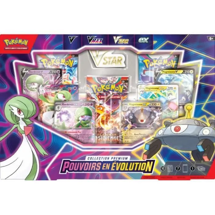 Coffret Premium Pokémon Écarlate et Violet - 10 cartes promo + 7 boosters-0