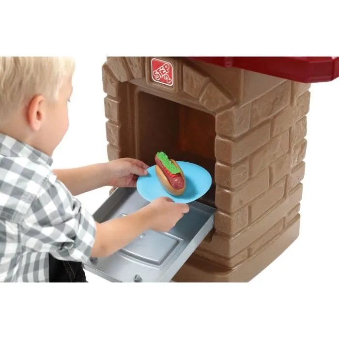 Barbecue Fixin' Fun - STEP2 - Enfant en Plastique - Set d'accessoires de 10 Pièces-4