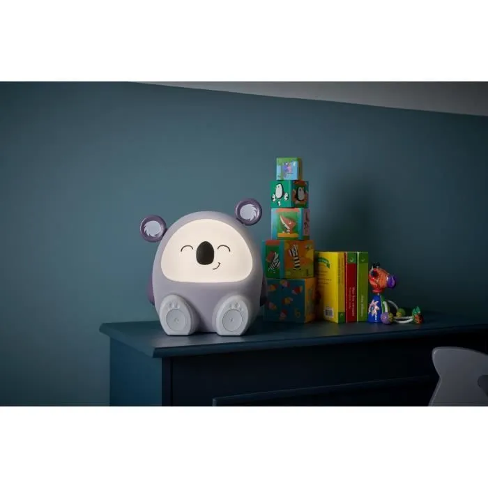 Enceinte lumineuse & veilleuse - BIGBEN - Koala - Bluetooth 5.0, 15W, Veilleuse réglable, Minuterie, Batterie USB-C-7