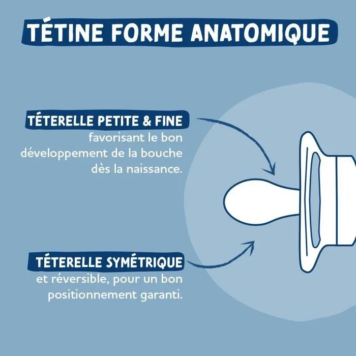 Duo sucettes anatomiques - DODIE - 0/2 mois - Tortue-3