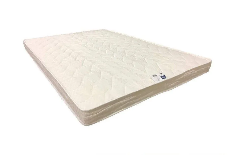 Literie -Matelas Hauteur 10 cm Soutien Ferme 120x190 Mousse Poli Lattex Indéformable Tissu Strech très résistant + Protège Matelas O-0