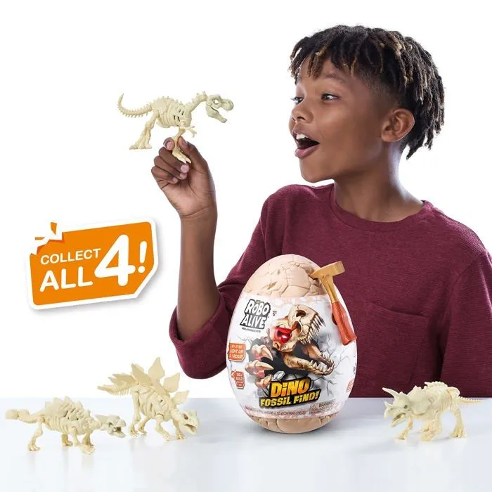 Zuru robo alive - 7156D - ROBO ALIVE Dinosaure Dino Fossil Find Stegosaure, , Stegosaurus, Moyen-3