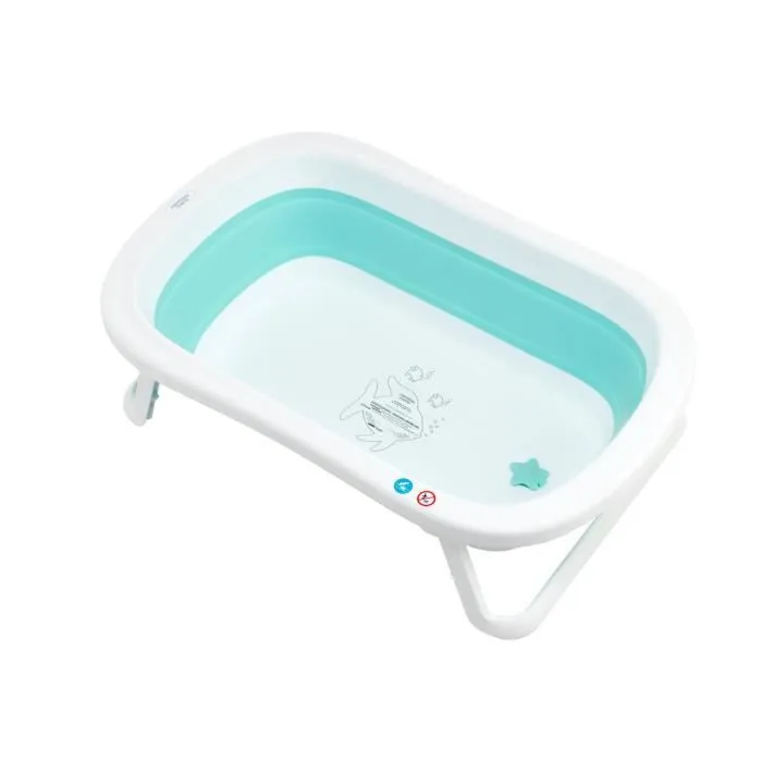 Baignoire pliante XL Bleu - FORMULA BABY - Contenance 60 L - Pliable - Mixte - 0 mois - Naissance-2