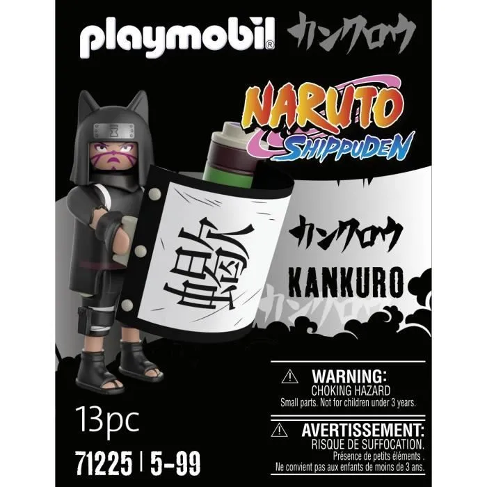 PLAYMOBIL 71225 Kankuro, Figurine Naruto Shippuden, Dès 5 ans-2