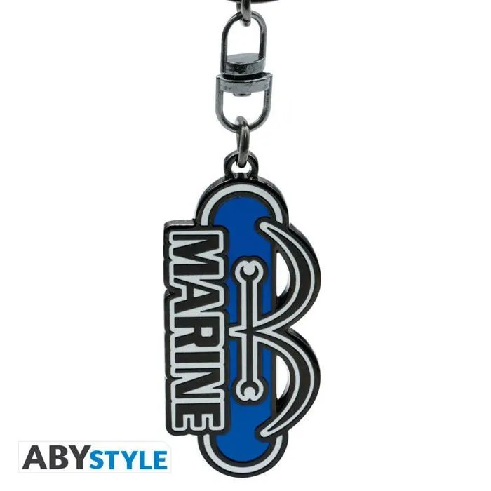 Porte-cles - One Piece - Marine-0