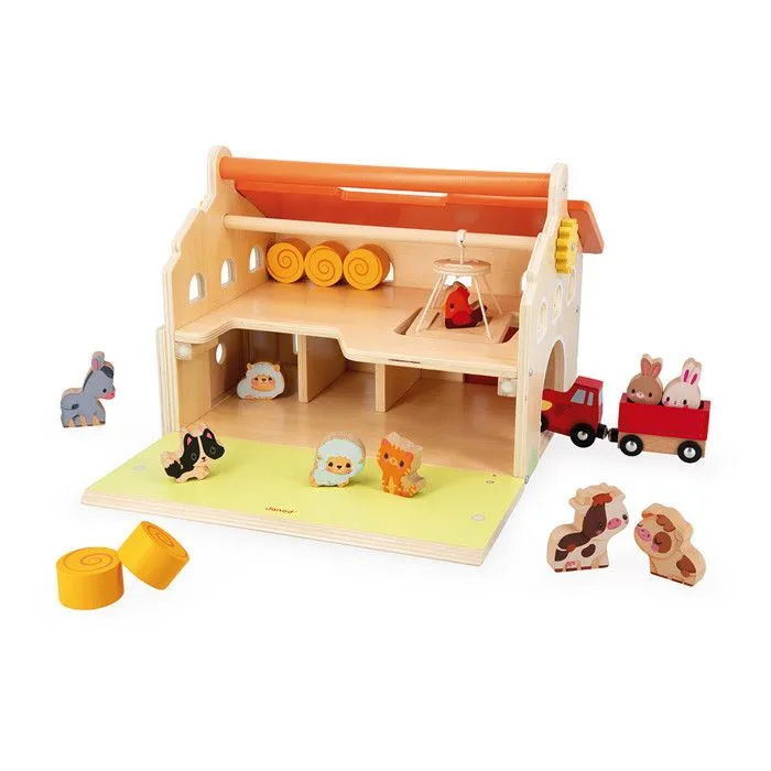 Ma Première Ferme en Bois Enfant - 16 Accessoires - Jouet d'Imitation Enfant - Jouet en Bois FSC - Dès 24 Mois-5