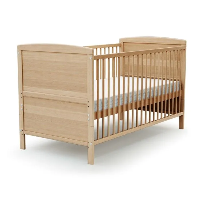 AT4 Lit Bébé Evolutif 70 x 140 cm Naturel-2