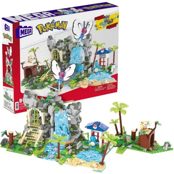 Mega Construx - Pokémon - Expédition dans la Jungle - jouet de construction - 7 ans et +-0