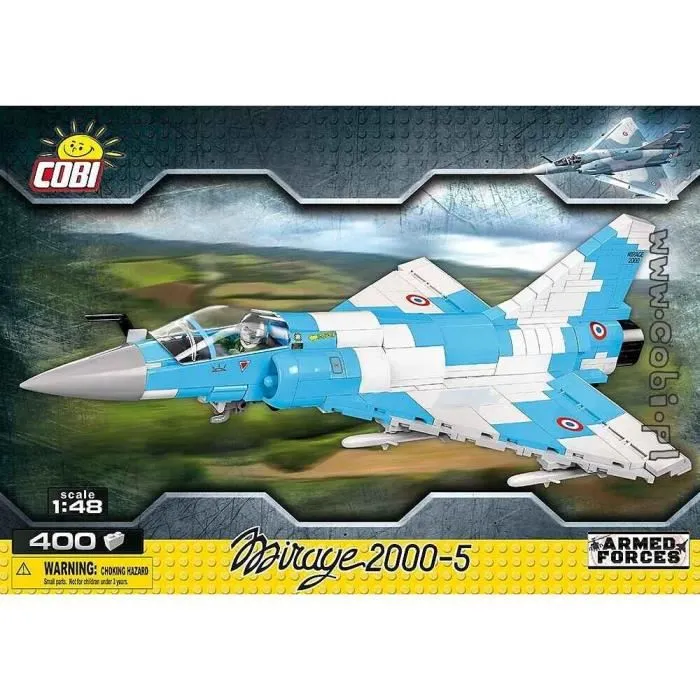 Jeux de construction - COBI - Mirage 2000 - 5 - 400 pièces 1/48-0