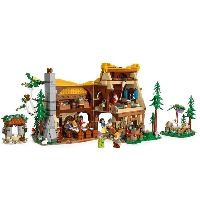 LEGO DISNEY - 43242 - BLANCHE-NEIGE ET LES SEPT NAINS COTTAGE-2