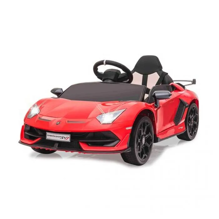 Voiture électrique - JAMARA - Lamborghini Aventador SVJ - Rouge - 12V - Bluetooth-0