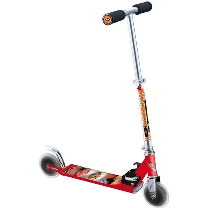 CARS Trottinette Pliable 2 roues Aluminium - Disney-0