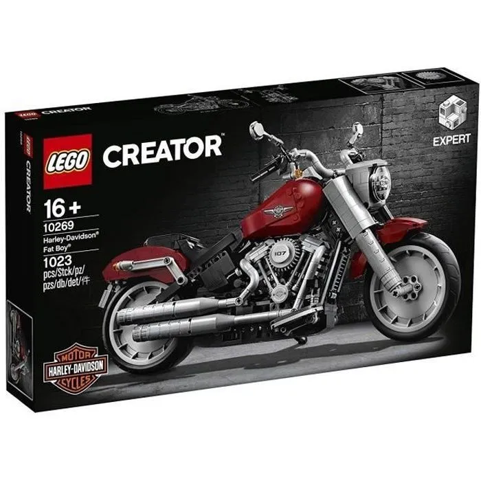 Lego Creator - Harley Davidson - Fat Boy - 1023 pièces - 16 ans - Jouet-0