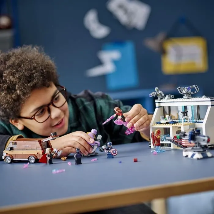 LEGO® 76192 Marvel Super Heroes™ Le combat final d’Avengers: Endgame, Jeu de Construction avec Thanos et 6 Mini figurines-3