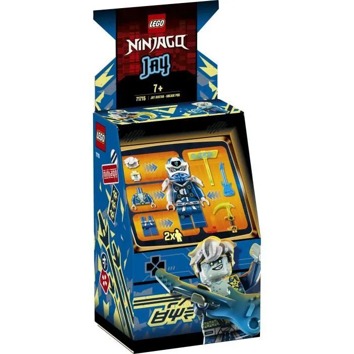 LEGO® NINJAGO® 71715 Avatar Jay - Capsule Arcade-0