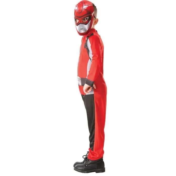 Déguisement Power Rangers Beast morphers - Rouge - Taille 3/4 ans - 3-4 ans (94 à 108 cm) Coloris Unique-3