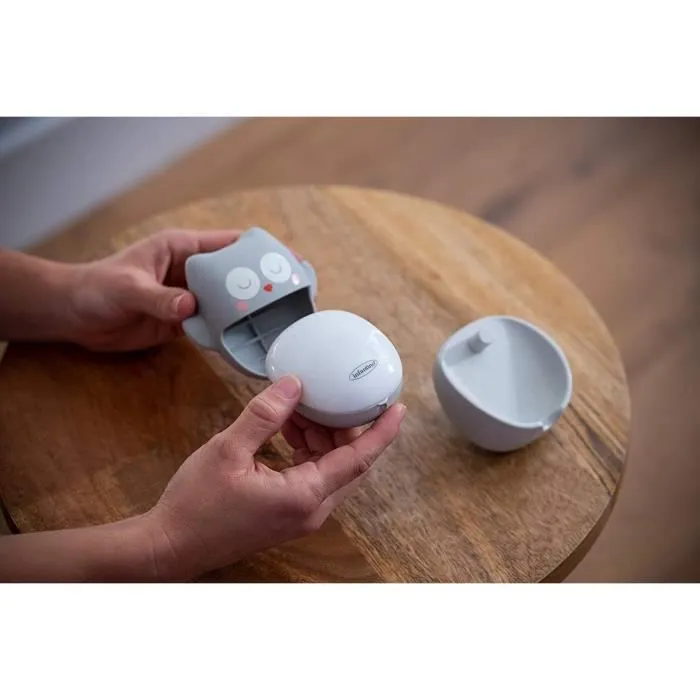 Veilleuse nomade rechargeable chouette - INFANTINO - Veilleuse - Gris - Mixte - Bébé-4
