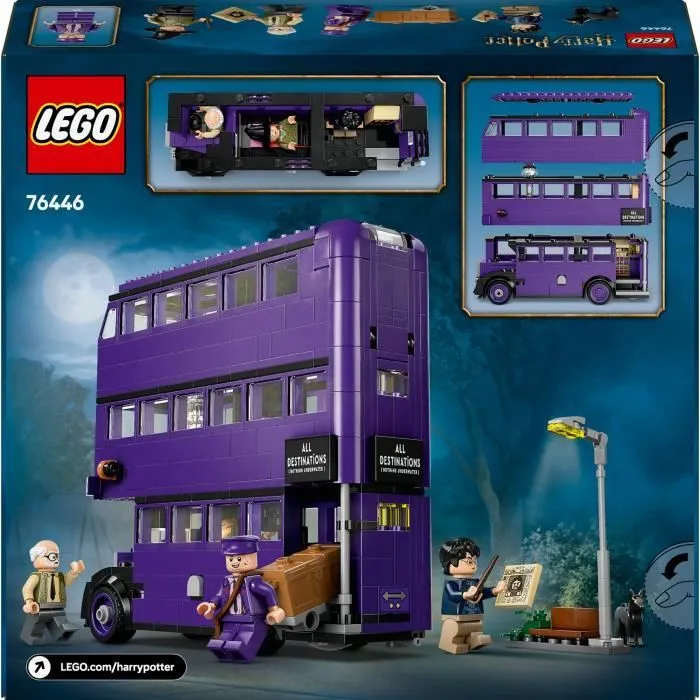 LEGO Harry Potter 76446 Aventure en Magicobus - Jeu de construction pour enfants dès 8 ans-5