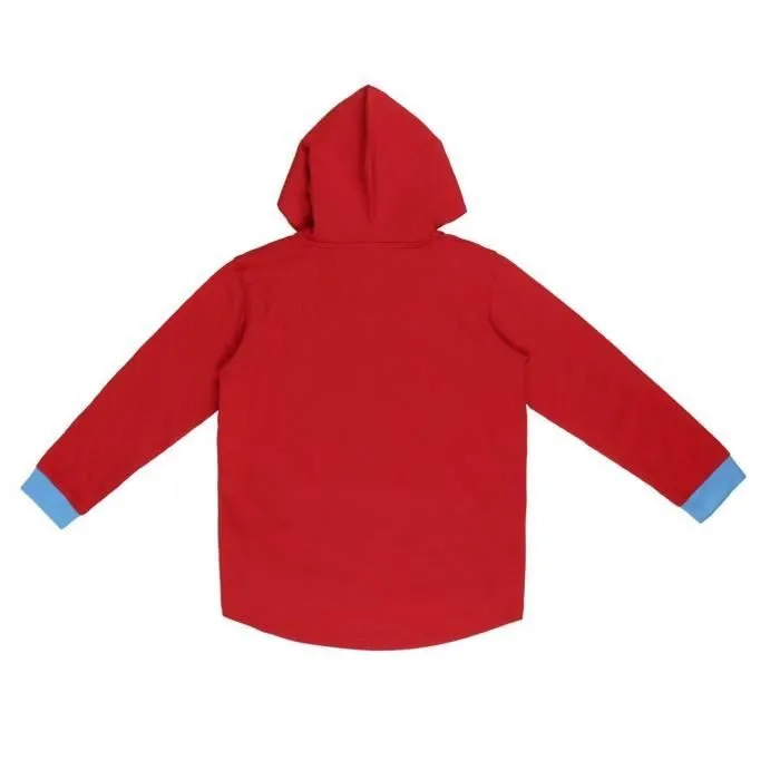 Sweatshirt à capuche coton brossé enfant Cerda Wonder Woman - red - 12 ans-1