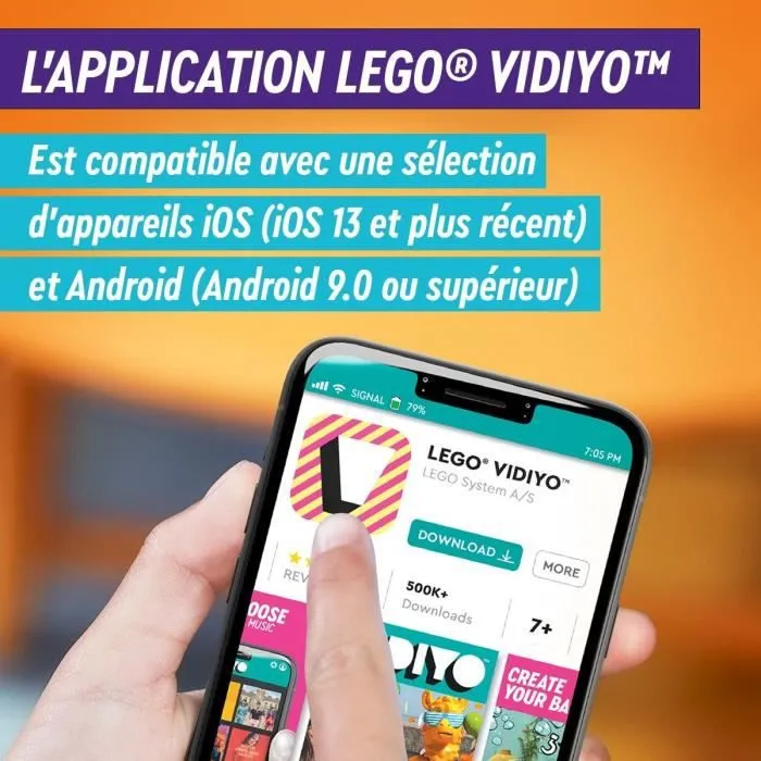 LEGO® 43104 VIDIYO™ Alien DJ BeatBox Créateur de Clip Vidéo Musique, Jouet Musical, Appli Set de Réalité Augmentée avec Figurine-5