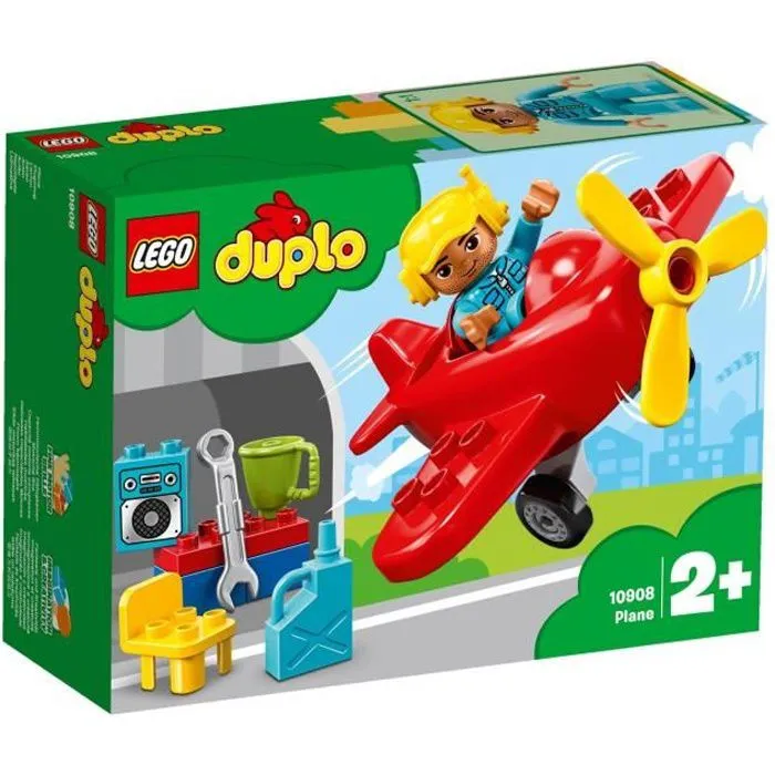 LEGO® DUPLO® 10908 - L’Avion - Jeu de construction-0