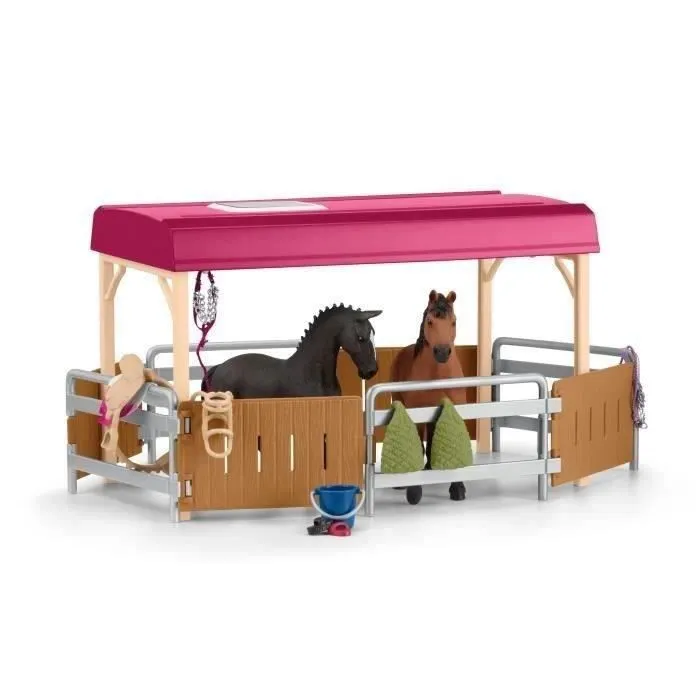 Camping-Car Equestre, schleich 42619 HORSE CLUB - coffret, 227 pièces, dès 5 ans-4