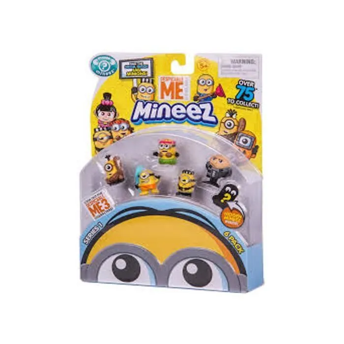 Figurines Mineez Moi Moche et Méchant 3 - Coffret 6 figurines aléatoires-2