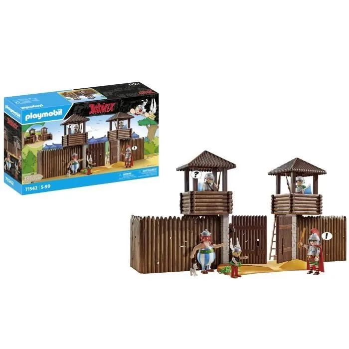 PLAYMOBIL 71542 Camp des Romains, Astérix, Personnages de la BD, 181 pièces, Dès 5 ans-0