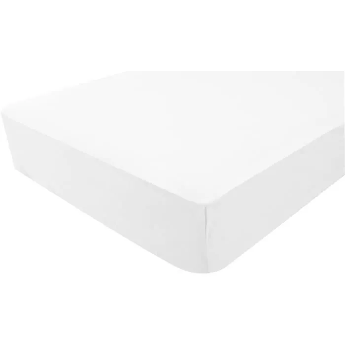 Drap housse imperméable pour lit cododo - P'TIT DODO - 50 x 85 cm - Blanc-0