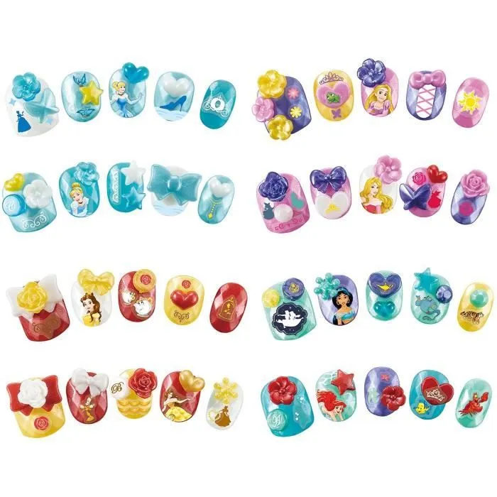Aquabeads - Nail Studio Princesses Disney - Ongles qui collent avec de l'eau-2