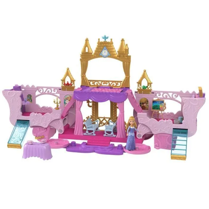 Calèche et Château - Mattel Disney Princesses Coffret avec poupée Aurore HWX17-0