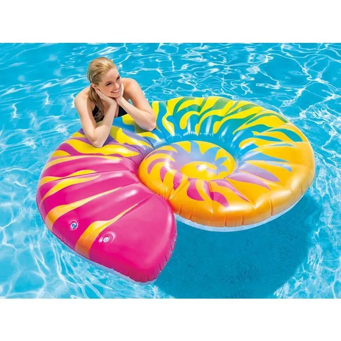 Ile flottante gonflable Coquillage - Intex-1