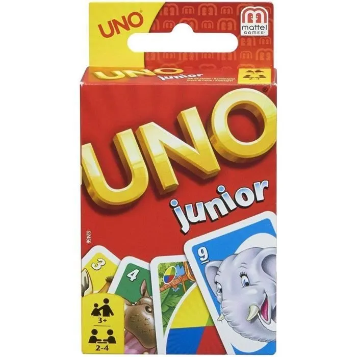 Mattel Games - Uno Junior - Jeu de Cartes pour Enfants - Dès 3 ans GKF04-3