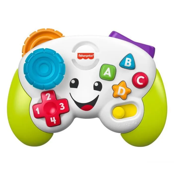 Fisher-Price-Manette de jeu et d’apprentissage Rires et Éveil HXB63-0