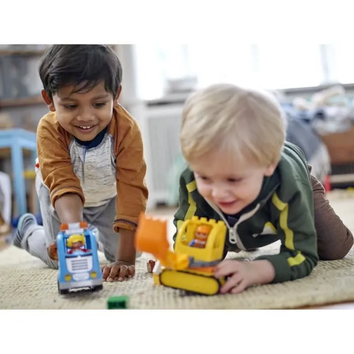 LEGO® DUPLO® 10812 Le Camion et la Pelleteuse - Jeu de construction-3