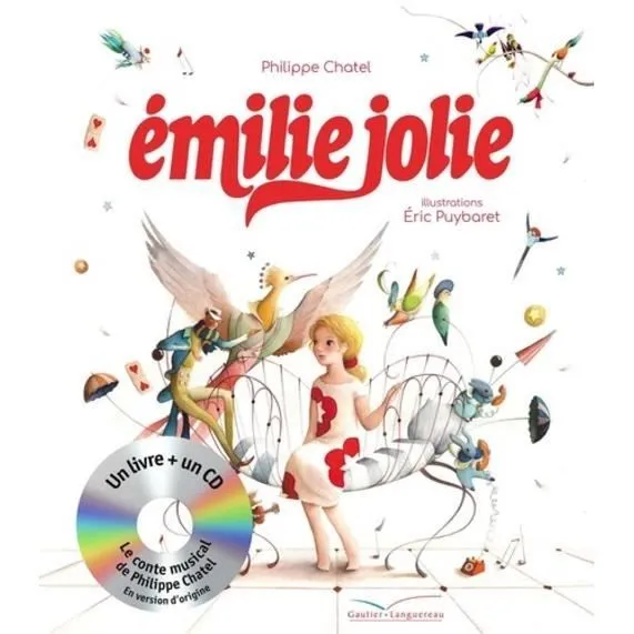 Emilie Jolie - Dessin animé - Avec 1 CD audio MP3-0
