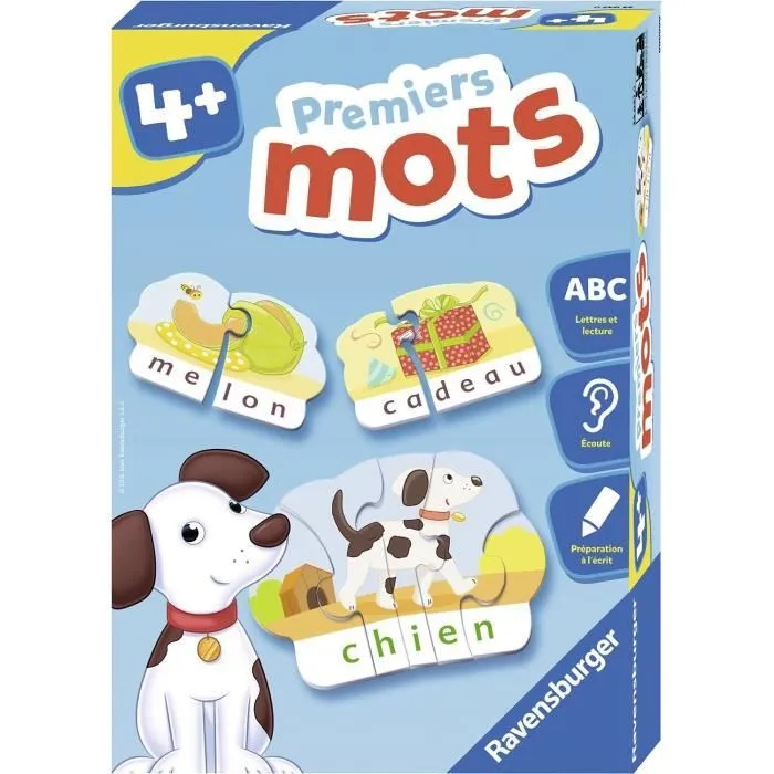 Premiers mots - Jeu éducatif - Préparation à la lecture - Ravensburger - Dès 4 ans-0
